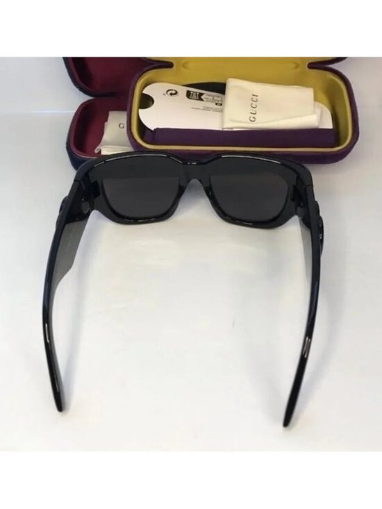 New ? Original Gucci Grey Square Ladies Sunglasses GG1545S 001 53
